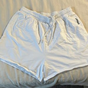 Gymshark white shorts